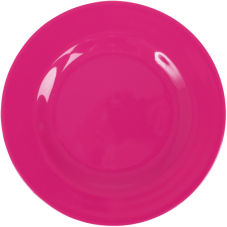 Fuchsia Melamine Dinner Plate by Rice DK